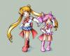 SM Sailor Moon y Chibi Moon
